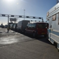 Queuing for the ferry