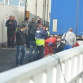 How many truckers does it take to get a lorry off a ferry?