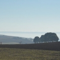 Beautiful scenic route from Bari to Pompeii