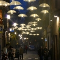 Street decorations in Florence