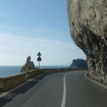 The road to France via the Italian Riviera