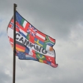 Flag at Camping De Badhoeve (the Fawlty Towers of campsites)