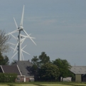 Many wind turbines