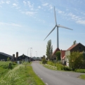 A very nice stop near Workum with a noisy wind turbine