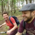 Cycling selfie (we're quite proud of this one)!