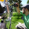 Fixing the gears on the folding bikes