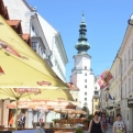 Blue sky and sunshine in Bratislava