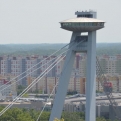 View of the new town from Bratislavský hrad