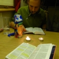 Bibles and biscuits; a great combination